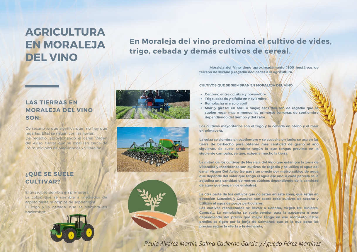 Ruta Moraleja-Agricultura