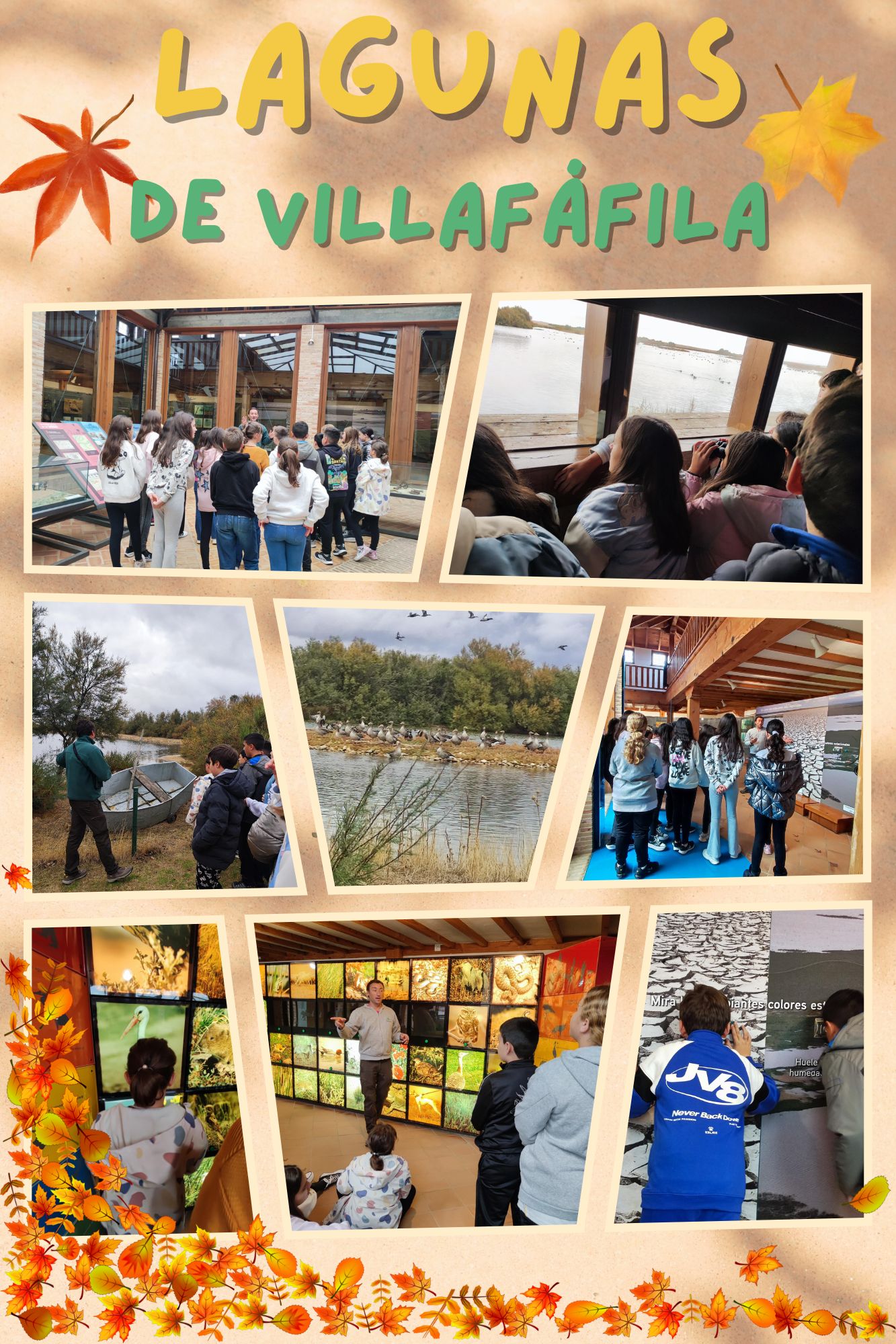 Excursión 5º y 6º Lagunas Villafáfila octubre 2025 Excursión 5º y 6º Lagunas Villafáfila octubre 2025